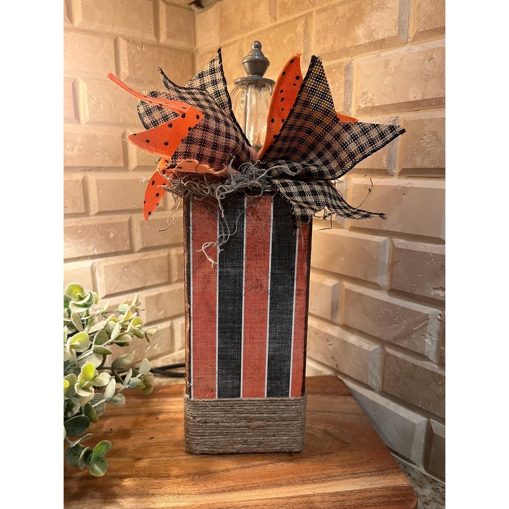 Wooden pumpkin / fall / decor / shelf sitter